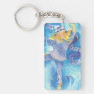PORTE-CLEFS DANSEUR DE RUBAN D'ANNÉE BISSEXTILE