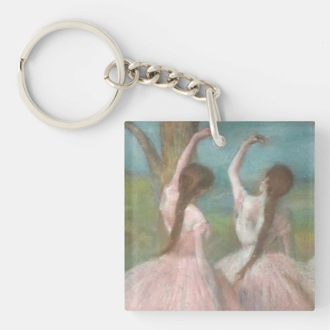 Porte-clefs Danseurs en Pink Edgar Degas (Devant)