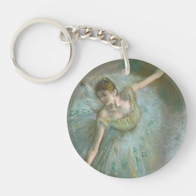 Porte-clefs Danseuse dans Green Edgar Degas (Devant)