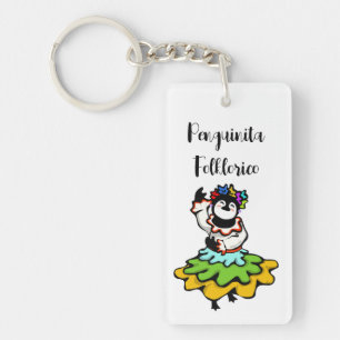 Porte-clefs Danseuse Penguinita Folklorico