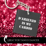 Porte-clefs D'Arienzo est mon cardio Tanguero Argentine Tango<br><div class="desc">Cet extraordinaire porte - clé de tango fera savoir à tout le monde que vous vivez du tango argentin. Cela rend aussi parfait anniversaire,  Noël,  Saint Valentin ou cadeau de Fête des pères pour le toxicomane Tango. N'hésitez pas à acheter en vrac pour vos amis tango.</div>