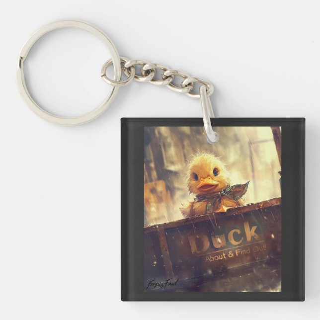Porte-clefs Dark Duck À propos et découvrez le Porte - clé (Devant)