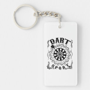 Porte-clefs Dart est mon sport