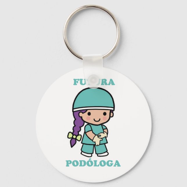 Porte-clefs de future podóloga (Recto)