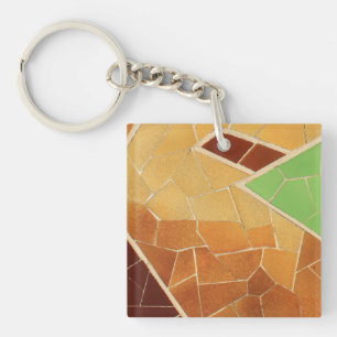Porte-clefs Décor en mosaïque