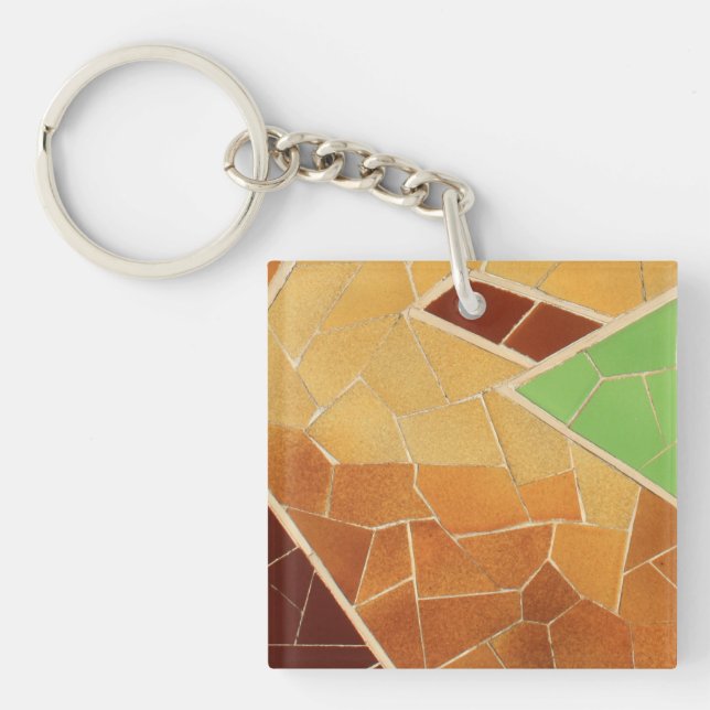 Porte-clefs Décor en mosaïque (Devant)