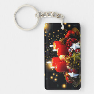 Porte-clefs Décoration de la chemise de Noël