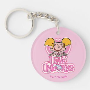 Porte-clefs Dee Dee - I Love Unicorns