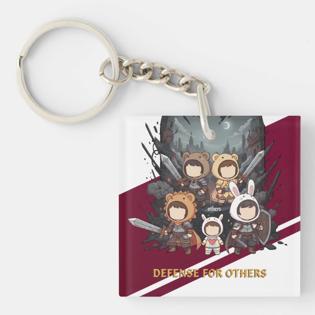 Porte-clefs Defense for Others - Little Guardians (Devant)