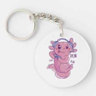 Porte-clefs Défi de jeu Axolotl Blast