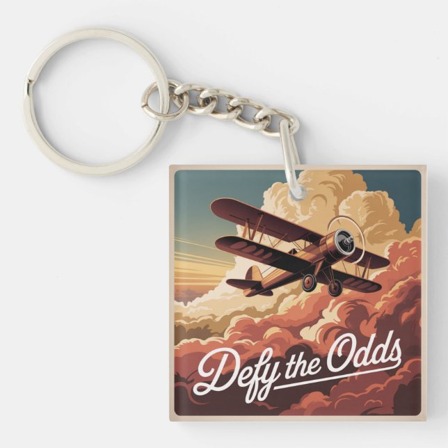 Porte-clefs Défier Les Pronostics (Devant)