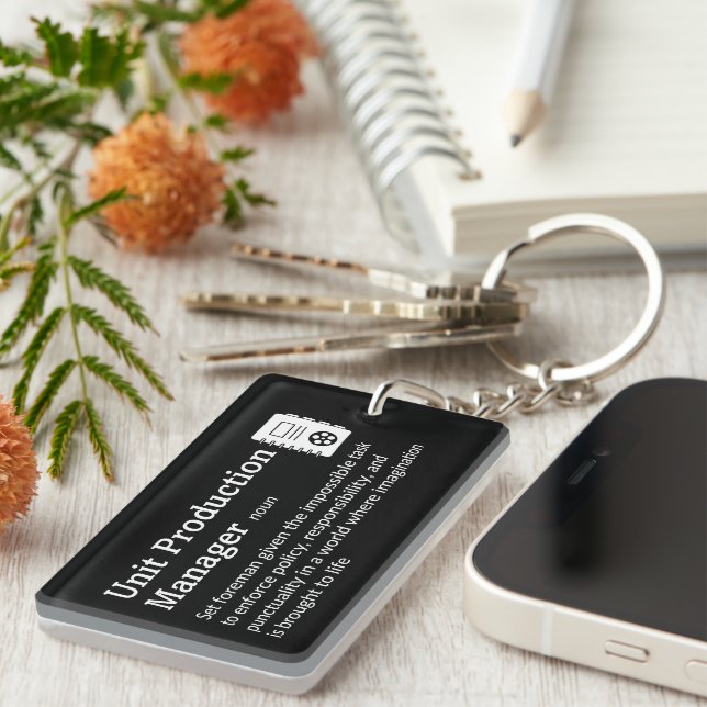 Porte-clefs Définition du gestionnaire de production - UPM amu (Devant droit)