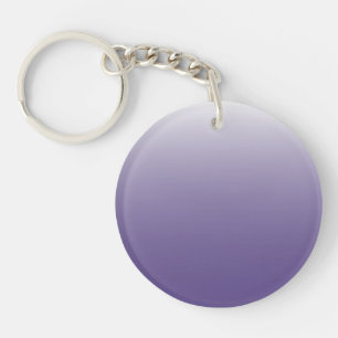Porte-clefs dégradé à deux tons ombre Ultra Violet