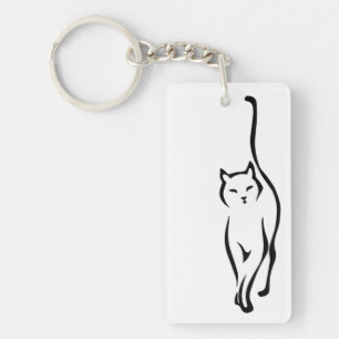 Porte-clefs Délicate de chat