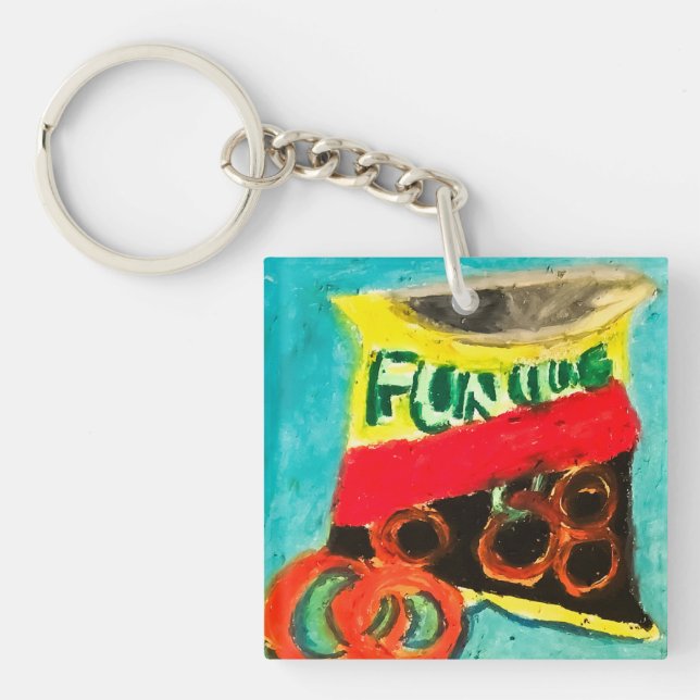 Porte-clefs Délicieux Snacks (Devant)
