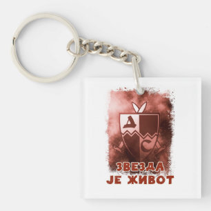 Porte-clefs Delije Sever Crvena Zvezda Beograd * 1989