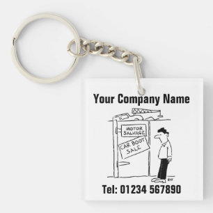 Porte-clefs Démantèlement des voitures de récupération automob