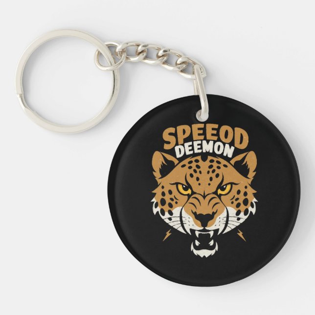 Porte-clefs Démon de la vitesse (Devant)