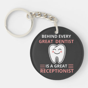 Porte-clefs Dentistesse Drôle Dentaire Dentaire Dentaire Denta