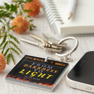 Porte-clefs Des ténèbres à la lumière Actes 26:18