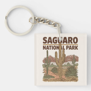 Porte-clefs Désert de Sonoran Parc national du Saguaro