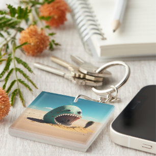 Porte-clefs Desert Monstre