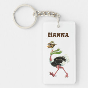 Porte-clefs Desert Ostrich Runner