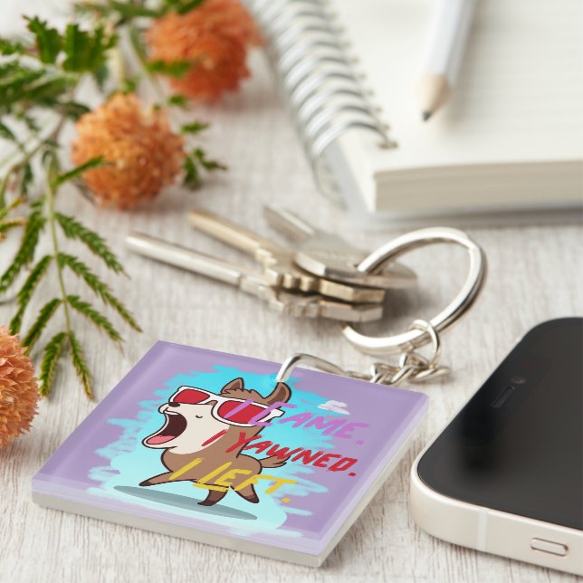 Porte-clefs design amusant (Devant Droit)