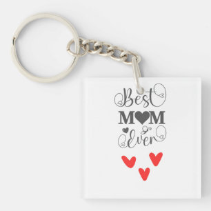 Porte-clefs Design élégant pour le coeur et le papillon pour l