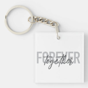 Porte-clefs Design moderne, simple, cool de Forever Together