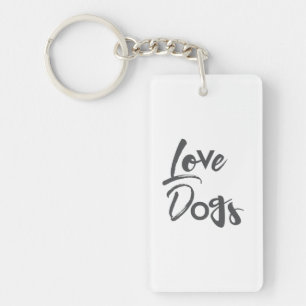 Porte-clefs Design moderne, simple, urbain et cool de Love Dog