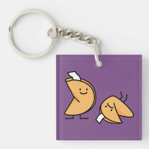 Porte-clefs Dessert doux chinois croustillant de biscuit de