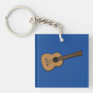 Porte-clefs Dessin de guitare