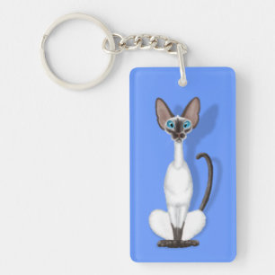 Porte-clefs Dessin de Siamese