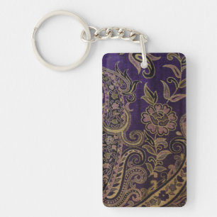 Porte-clefs Détail floral du Mékong