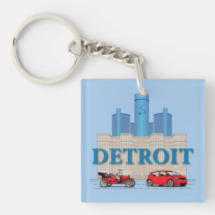 Porte-clefs Detroit Michigan États-Unis