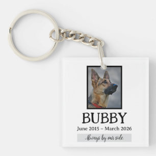 Porte-clefs Deuil Funéraire Mémorial Amour Perte d'Animaux Dan