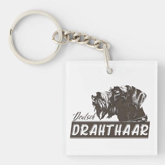 Porte-clefs Deutsch Drahthaar (Devant)