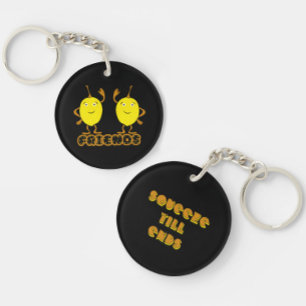 Porte-clefs Deux citrons