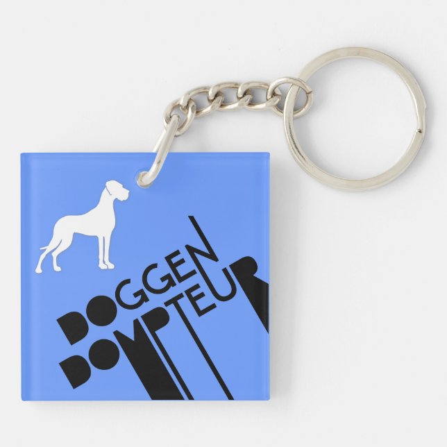 Porte-clefs Deux faces imprimées (Dos)