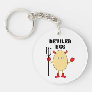 Porte-clefs Deviled Egg