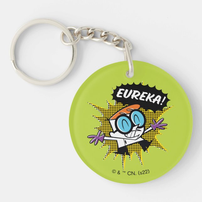 Porte-clefs Dexter "Eureka!" Halftone Callout Graphic (Devant)