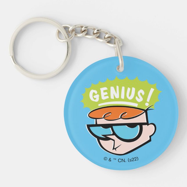 Porte-clefs Dexter "Genius" Callout Graphic (Devant)