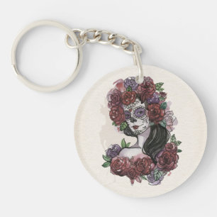 Porte-clefs Dia de los Muertos Porte - clé