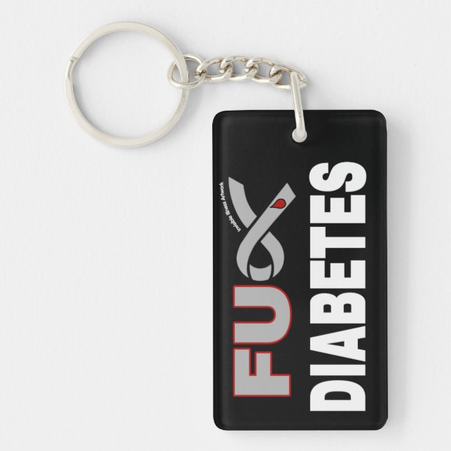 Porte-clefs Diabète FU (Devant)
