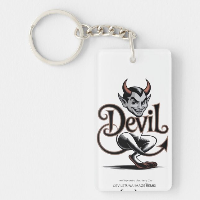 Porte-clefs Diable (Devant)