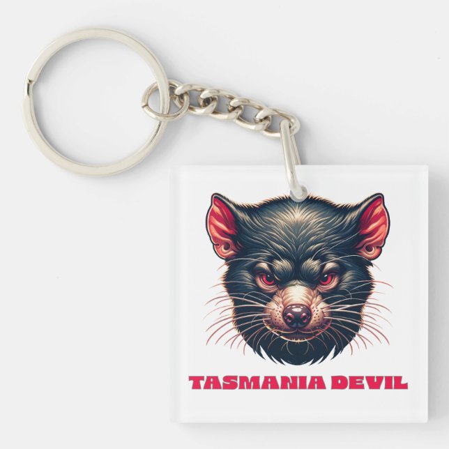 Porte-clefs Diable de Tasmanie Australie (Devant)