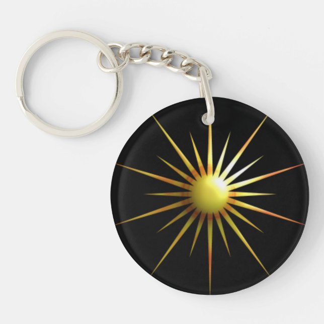 Porte-clefs Digitals Sun moderne (Devant)