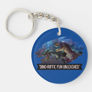 Porte-clefs dino - formidable fondu