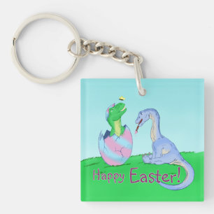 Porte-clefs Dinos de Pâques